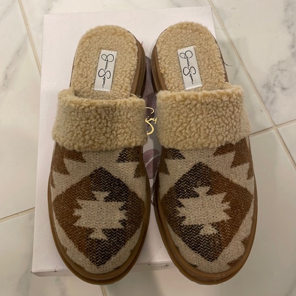 Jessica simpson Ebriya platform mule/slipper size 8 - Picture 2 of 5